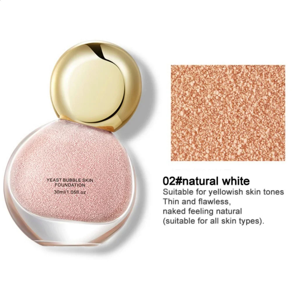 30ml Liquid Foundation Skin Tone Color Corrector Makeup Natural Radiant Matte Oil Free 2 Tanning Moisturizing Lightweight Smooth 240701