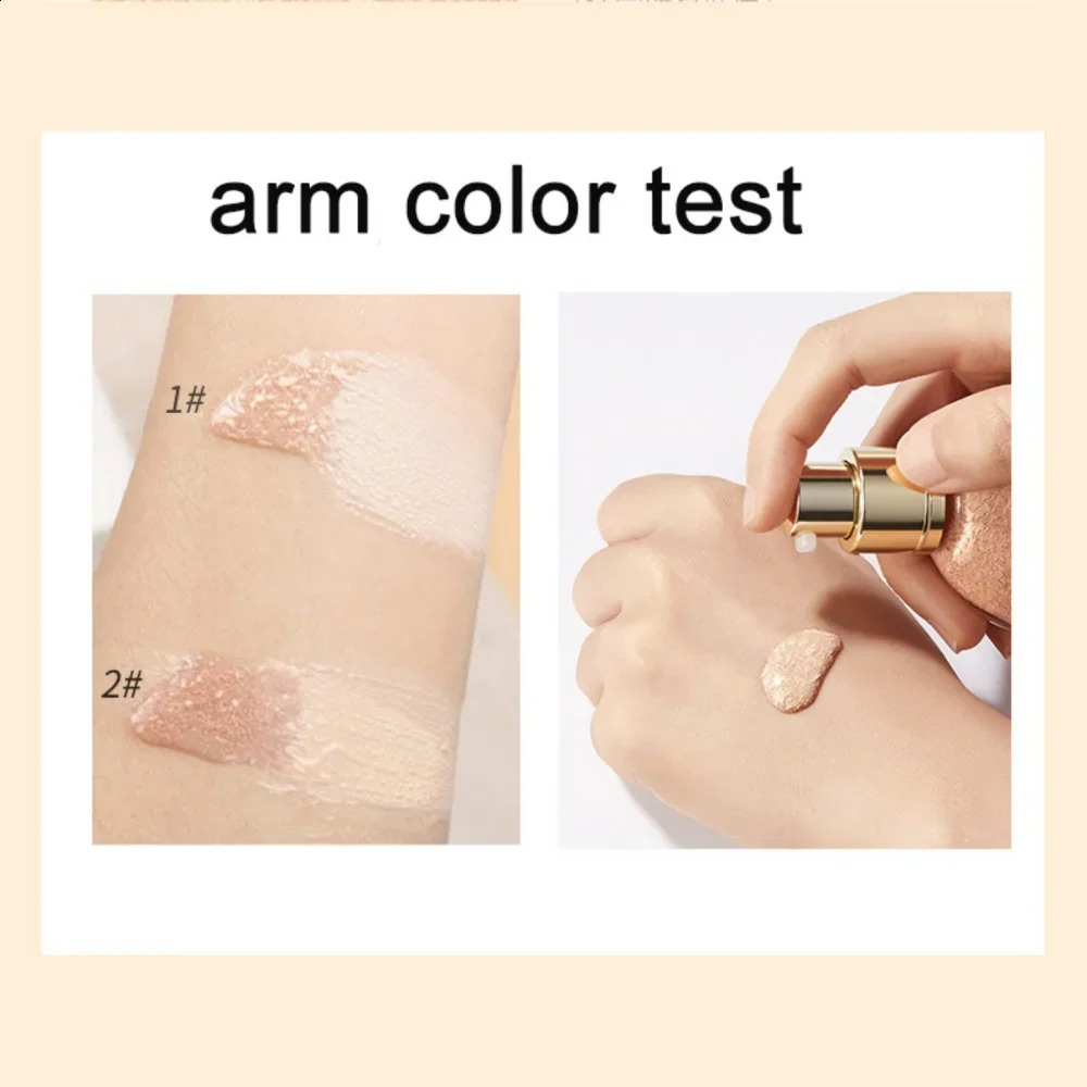 30ml Liquid Foundation Skin Tone Color Corrector Makeup Natural Radiant Matte Oil Free 2 Tanning Moisturizing Lightweight Smooth 240701