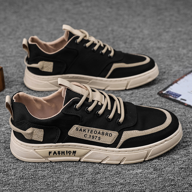 Vulcanize Men New Canvas Men's Comfort Board Fashion Sneakers Casual Shoes Designer Sneaker Male Footwear 1218 's