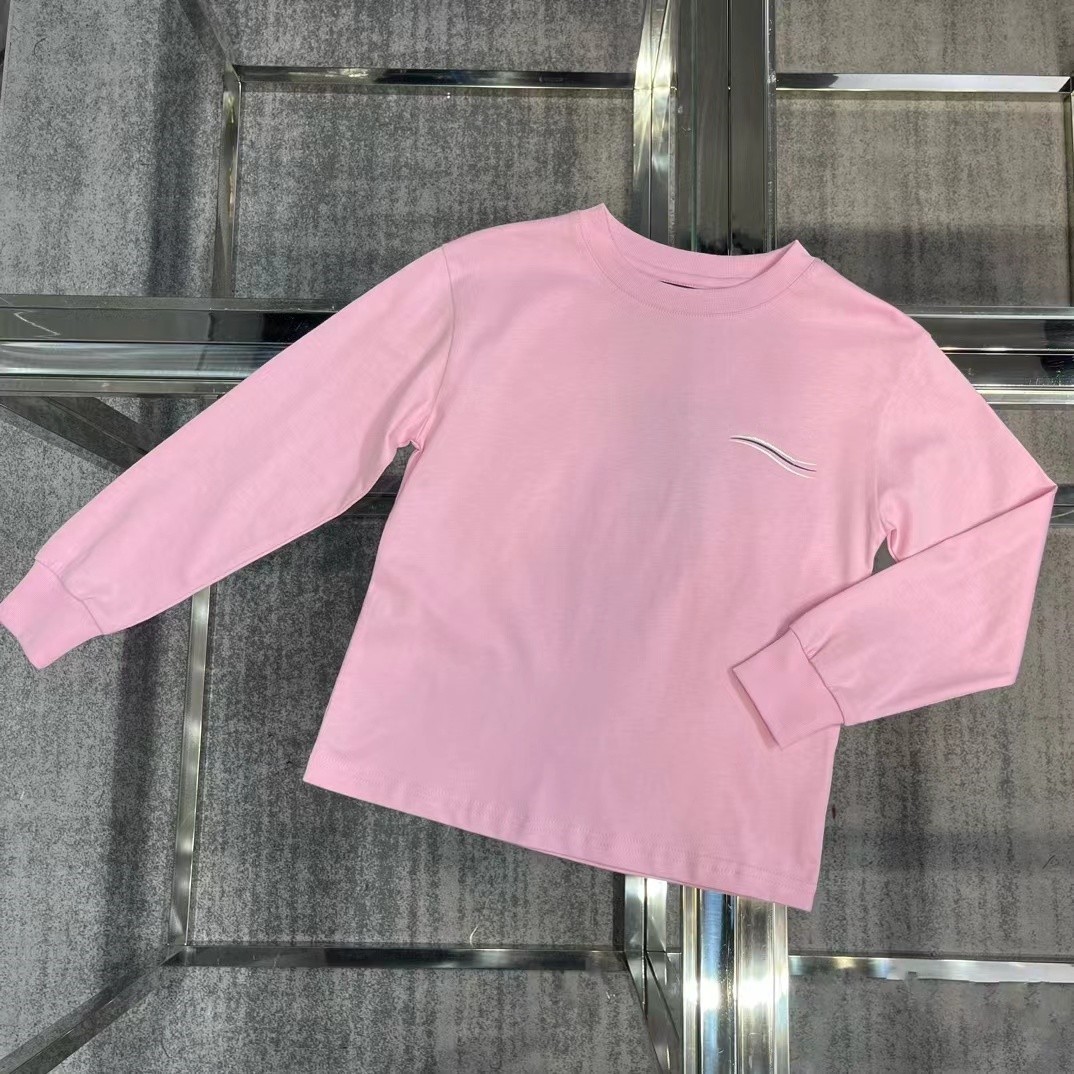 Pullover child pink Sweatshirts kid sweater baby clothe fasion Kids desinger clothes girl boy Long sleeve father brother daughter Warm comfortable WaY