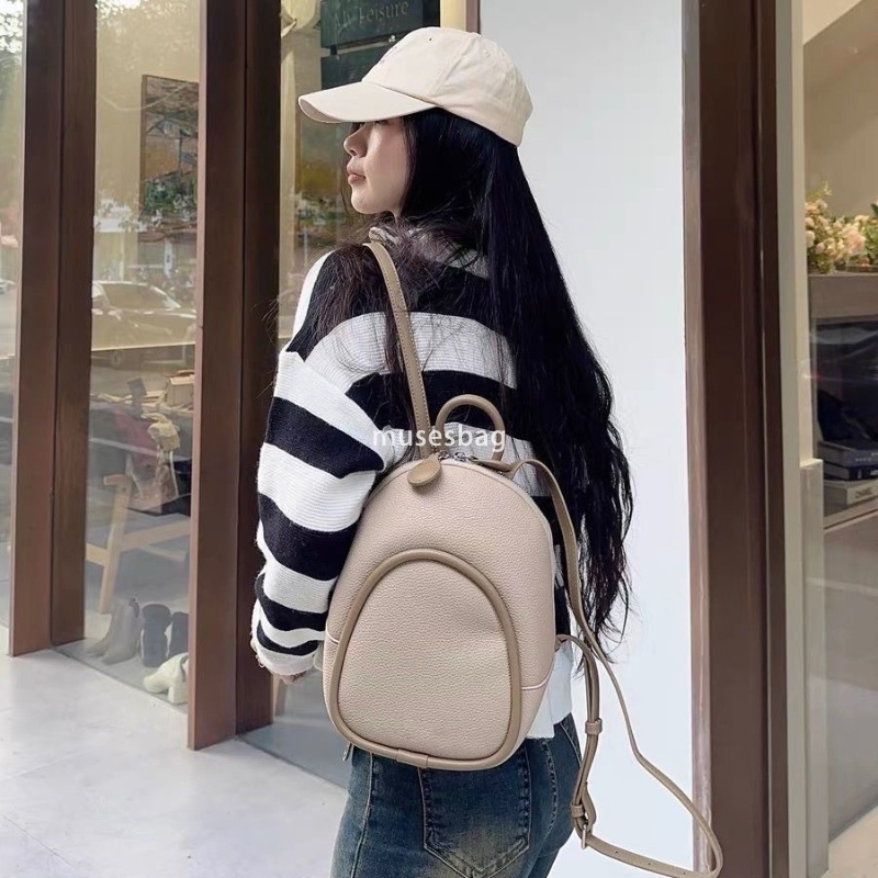 European and American women's atmospheric backpack new Korean style high-end feeling versatile fashion niche backpack simple travel backpack smal