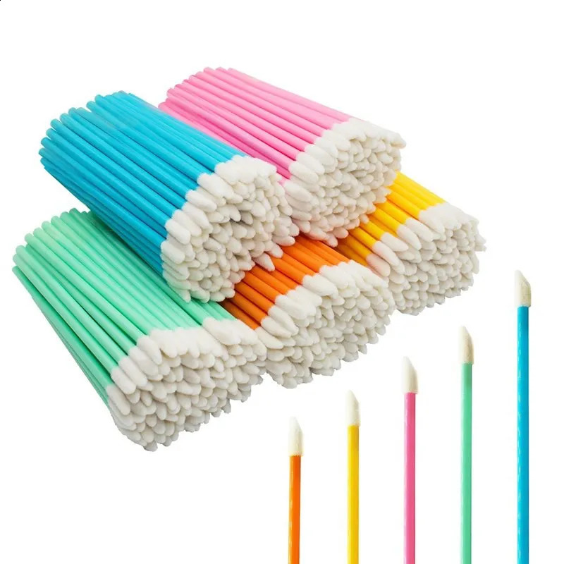 5001000PCS Disposable Hollow Bar Lip Brushes Lip Gloss Applicators for Mascara Eye Shadow Lipstick Makeup Tools Wholesale 240701