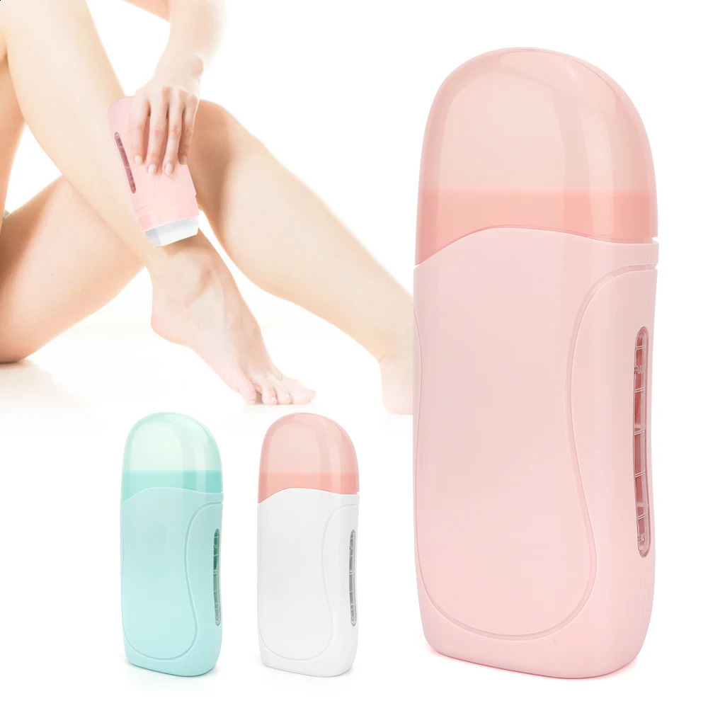 Roll on Wax Kit Body Hair Epilator Wax Hair Heating Handheld Cleaner Portable Machine 240701