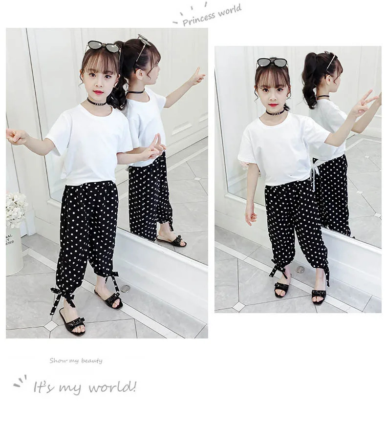 Summer Girls Clothing Sets Children Short Sleeve T-shirt TopsCartoon Poker Skirts Kids Suits Girl Outfits 5 s 240701