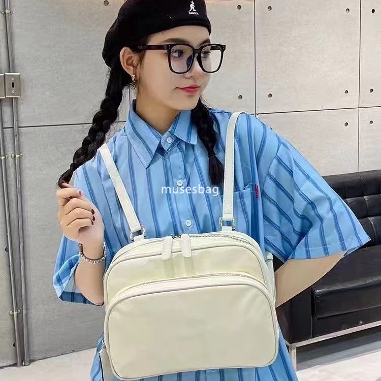 Fashionable Women's High end New Fashionable and Small, Lightweight and Practical Large Capacity Backpack Cute and Versatile Casual Black High en