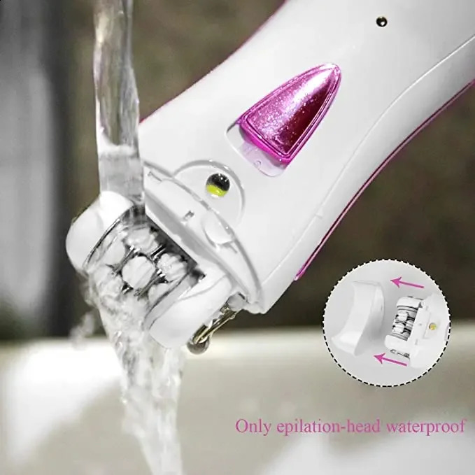 Rechargable Female Epilator Women Shaver Electric Lady Shaving Trimmer Bikini Leg Body Depilador 240701