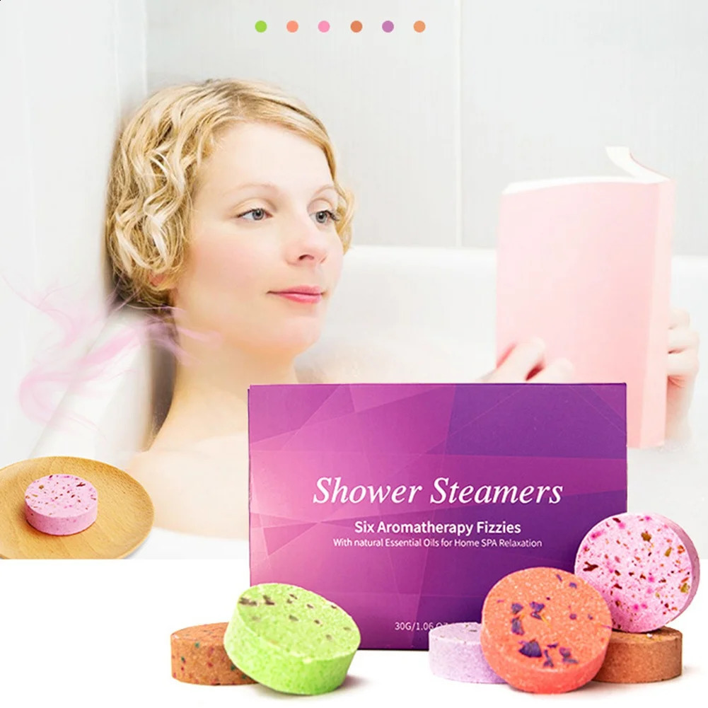Bath Bombs Aroma Shower Steamers Shower for Women Shower Tablets for Bath 240701