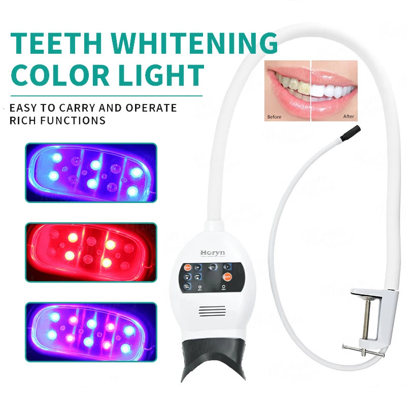 Dental Cold Teeth Whitening Light Lamp Accelerator 3color Device Bleaching Machine Led Tooth Dentistry Equipment 240618