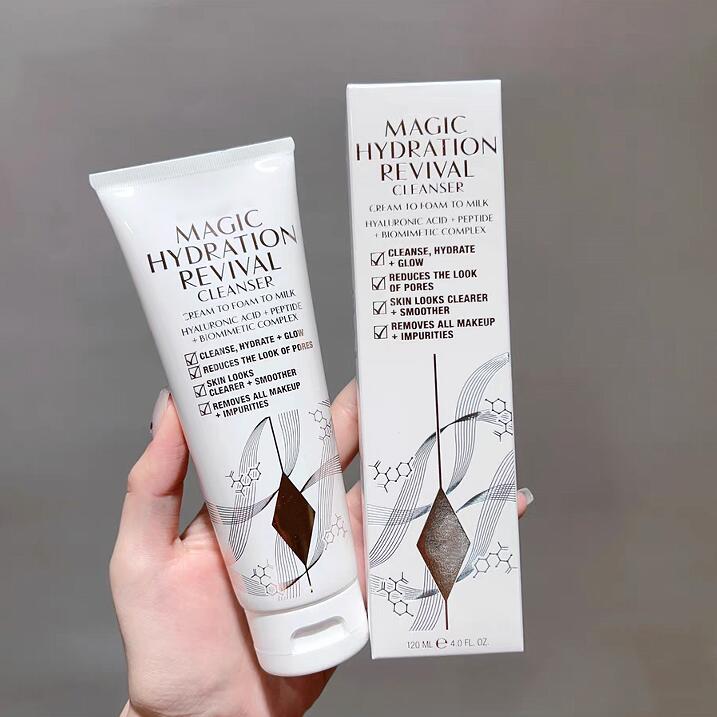 Magic Hydration Revival Cleanser 120ML Skin Care Face Cleaning Cream To Foam To Milk Moisturizing Smoother Wash Facial Gel Lotion High Quality Fast Delivery