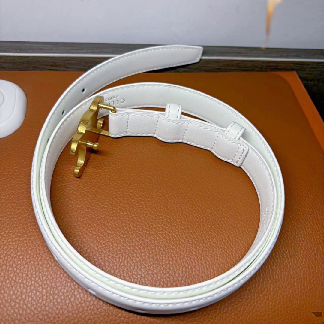 fashionable and trendy celebrity single item belt with black, white, and brown colors, available in three sizes of 95-115cm.Versatile for daily life