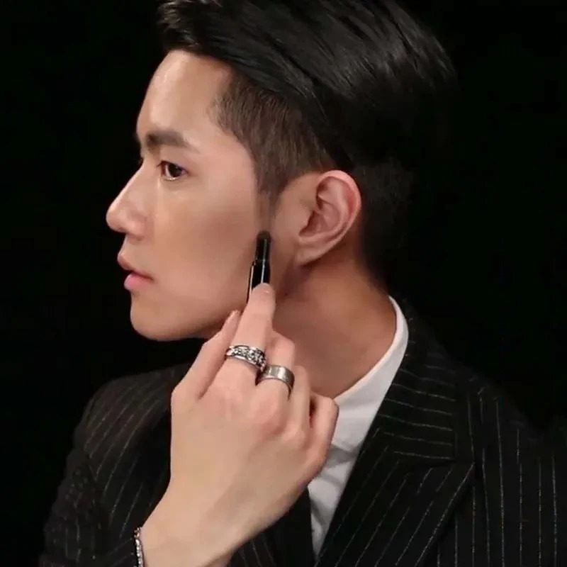 Men Eyebrow Pencil Natural Eyebrow Powder Concealer Pen Eyebrow beard Hairline Filling Naturally Waterproof And Long-lasting Cos 240701