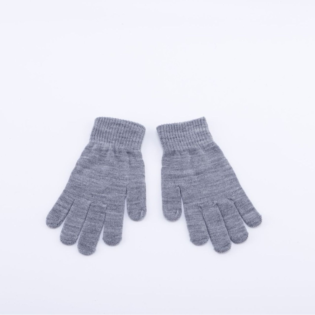 Magic gloves, solid color autumn and winter cycling warm gloves, unisex knitted sweater gloves for men and women