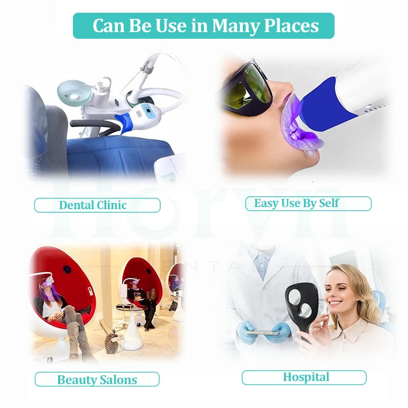 Dental Cold Teeth Whitening Light Lamp Accelerator 3color Device Bleaching Machine Led Tooth Dentistry Equipment 240618