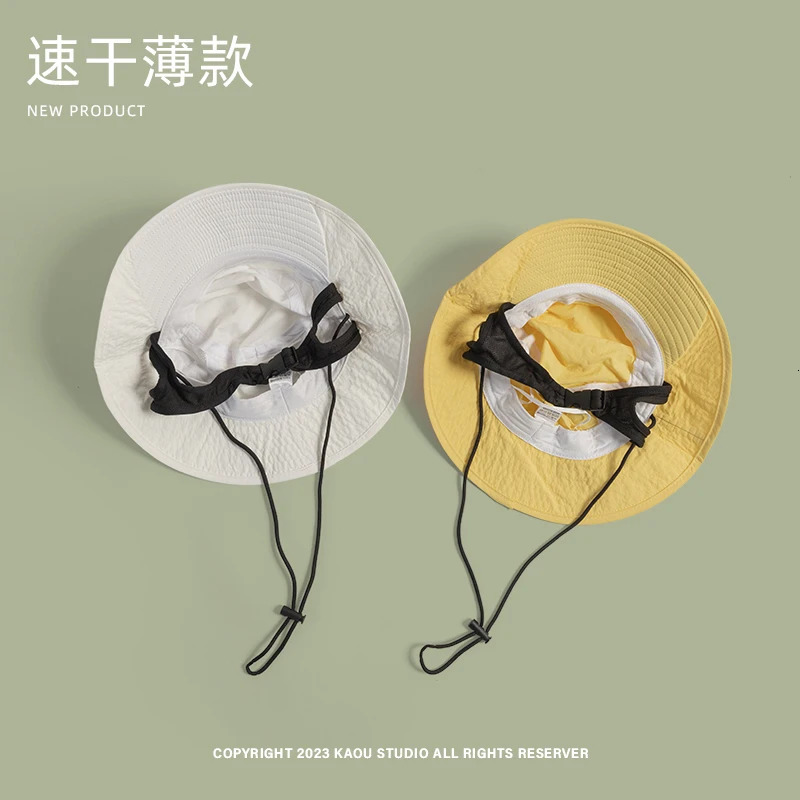 Men Women Professional Outdoor Summer Sun Hat Big Eaves Light Thin Quick Drying Climbing Hat Travel Sunscreen Bucket Hat 240626