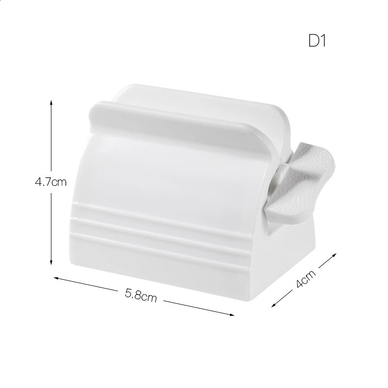 Toothpaste Squeezer Tooth Paste Holder Oral Care Bathroom Tools Tube Cosmetics Press Cleanser Rolling Squeezing Dispenser 240701