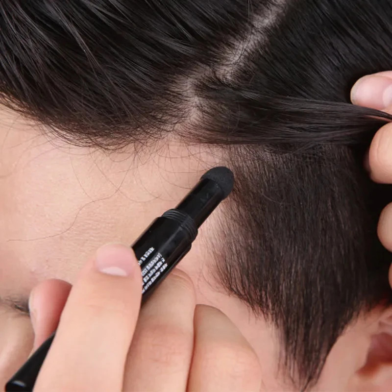 Men Eyebrow Pencil Natural Eyebrow Powder Concealer Pen Eyebrow beard Hairline Filling Naturally Waterproof And Long-lasting Cos 240701