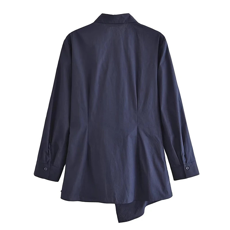 Elegant Pant Sets for Women Long Sleeve Streetwear Fashion Two Piece Loose Solid Casual Turn Down Collar 240627