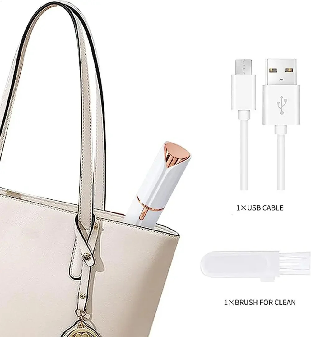 Epilator Face Painless Shaver Electric Trimmer Hair r Bikini Depilator Shaving Machine for Women Men 240701