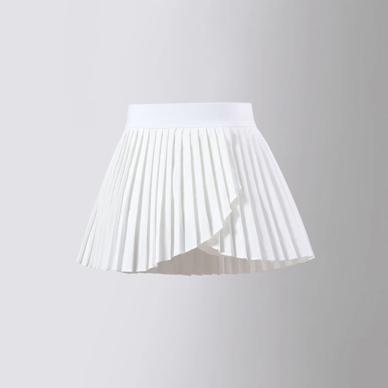 A-line Skirt for Kids High Waist Thin Irregular Pleated Skirt Girls Short Fashion Tennis Baseball Sport All-match Children Skirt 240701