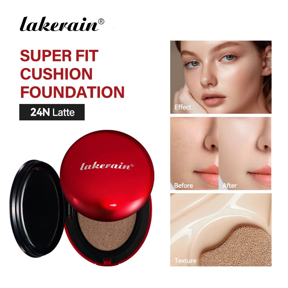 Super Cushion Foundation Waterproof Longlasting Brighten Cream Women Base Makeup Face Korean Cosmetics X251027