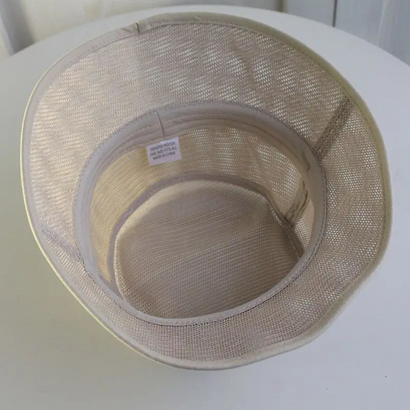 Summer Breathable Mesh Fisherman Hat Big Size Panama Hat Oversize Boonie Cap Men Plus Size Bucket Hat 56-58cm 58-60cm 60-62cm 240626