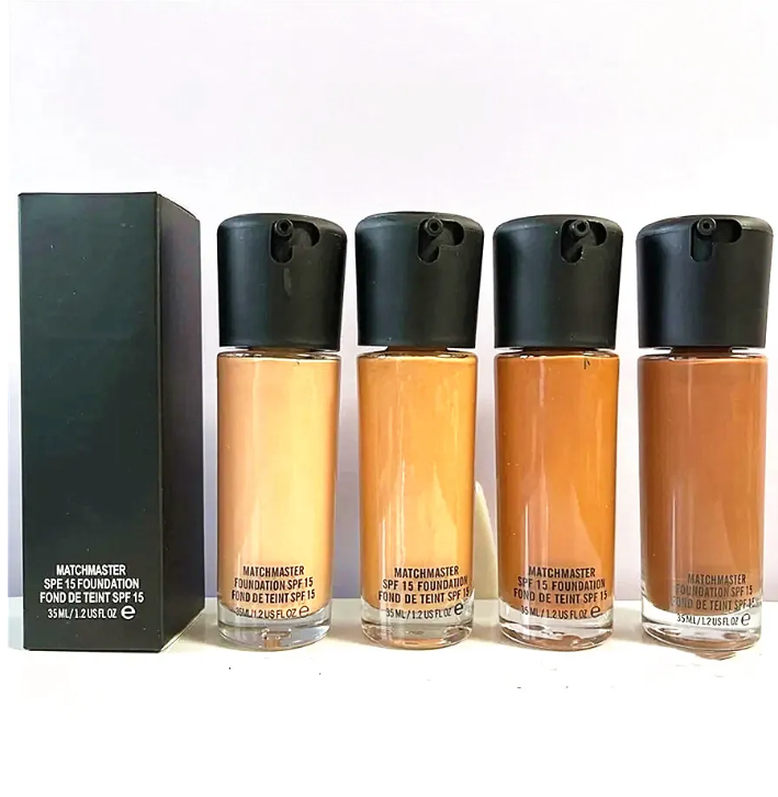 35ml Concealer highlighter Brighten makeup Foundation 9 color liquid foundation SPF15 NC15 NC20 NC25 NC30 NC35 NC40 NC45 NC50 NC55