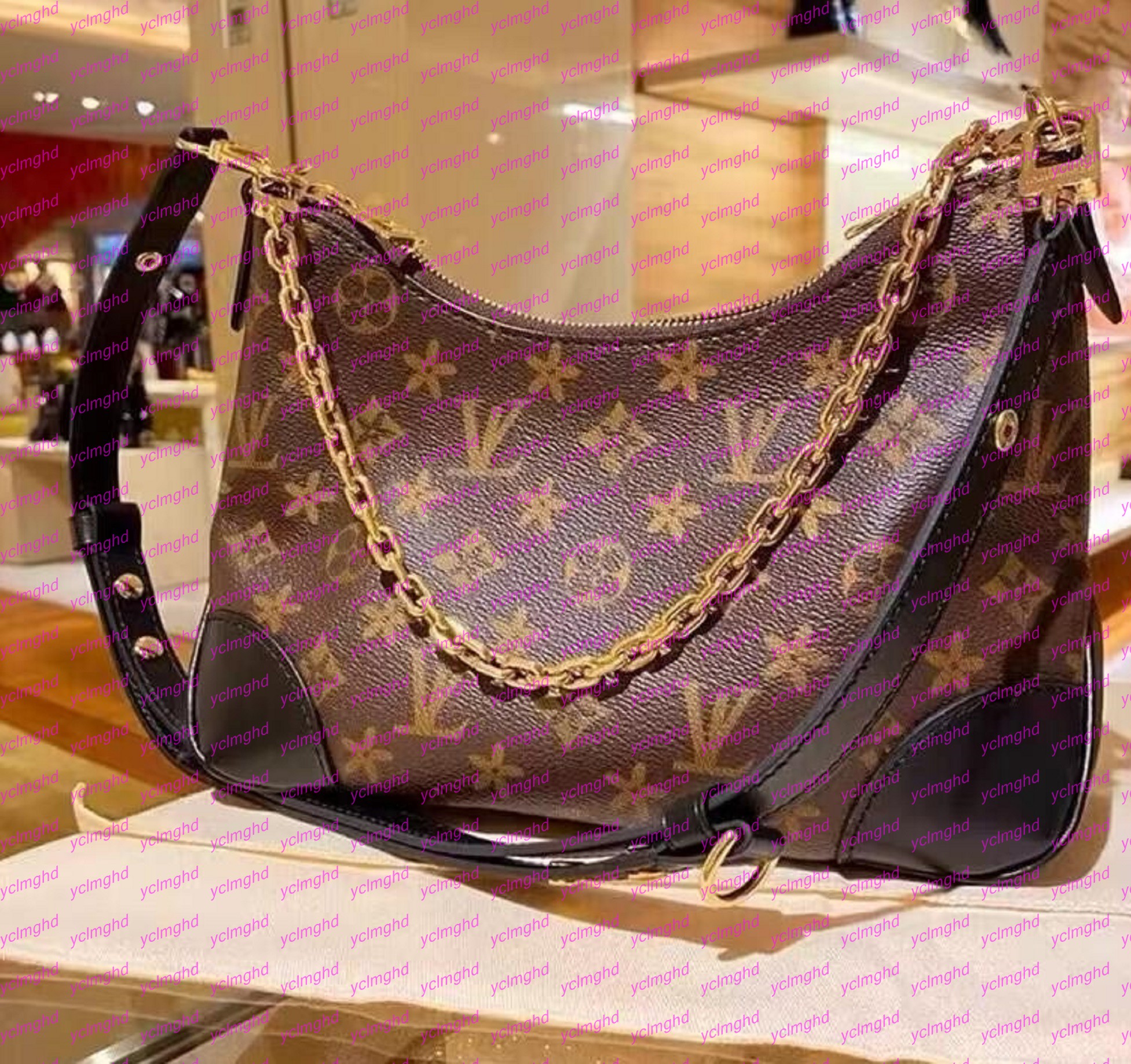 Designer Bags Women Shoulder Chain Bag Leather Shoulder Shoulder Bags Boulogne Handbag Crossbody Bag Tote Bag Large Trend Fashion Handbags