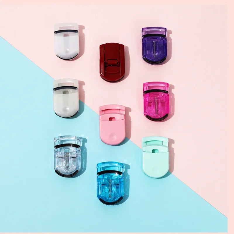 Mini Eyelash Curler Professional Multicolor Folding False Eyelashes Auxiliary Eyelash Curling Clip Beauty Cosmetic Makeup Tools 240701