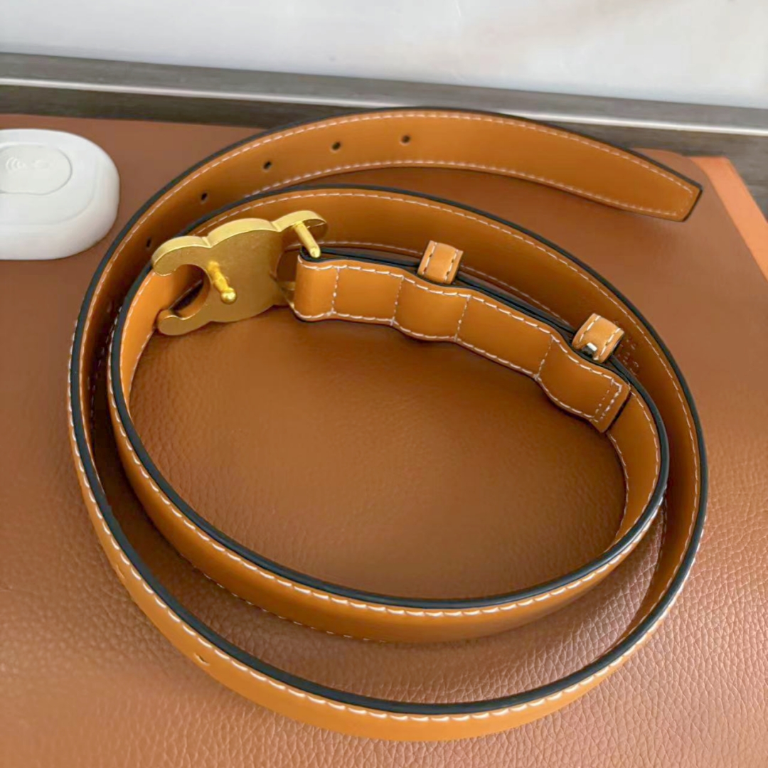 fashionable and trendy celebrity single item belt with black, white, and brown colors, available in three sizes of 95-115cm.Versatile for daily life