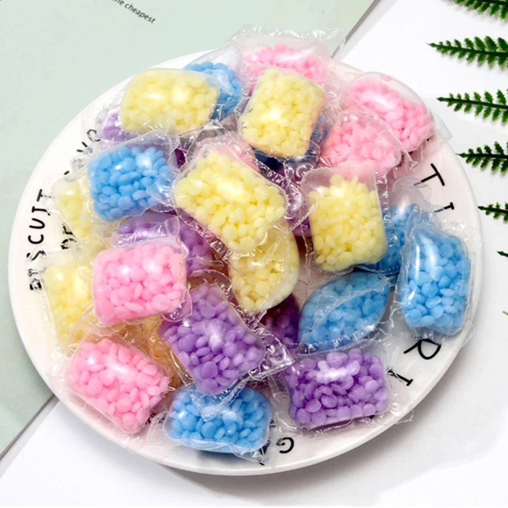 100Pcs Detergent Liquid Capsule Ball Anti Static Washing Clothes Fragrance Beads Lasting for Washing Machine 240701