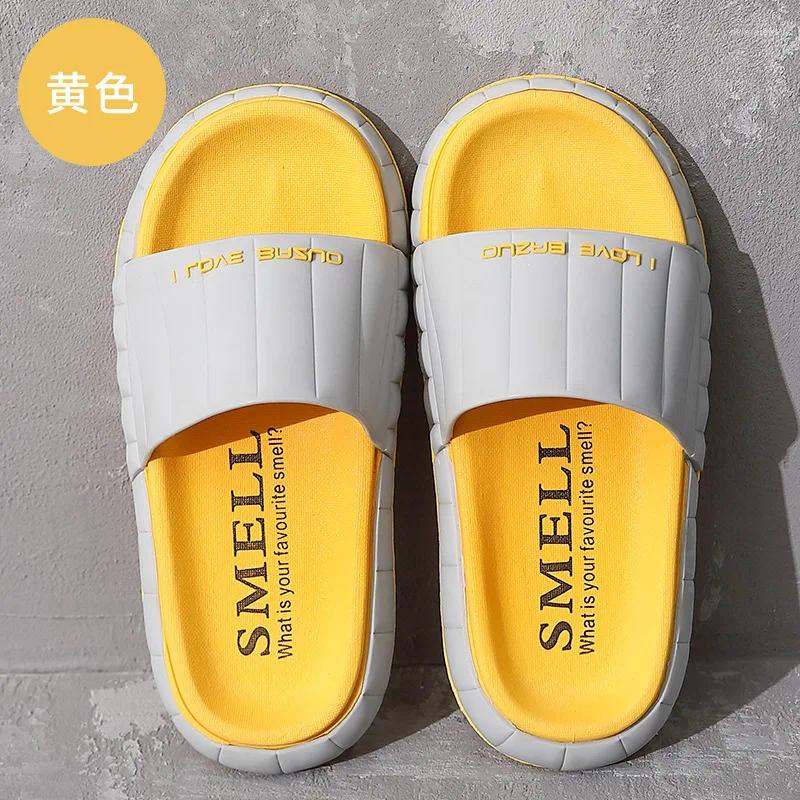 Slippers Men Beach Man Bathroom Women Thick Platform Slides Flip p Outdoor Casual Summer Big Size 49