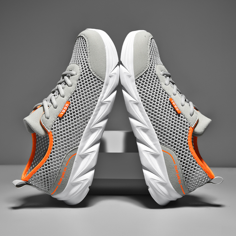 Casual Sports Summer NEW hot Soft Slacker Light and Cheap Flat Mesh Men's Special Shoes Free of Freight