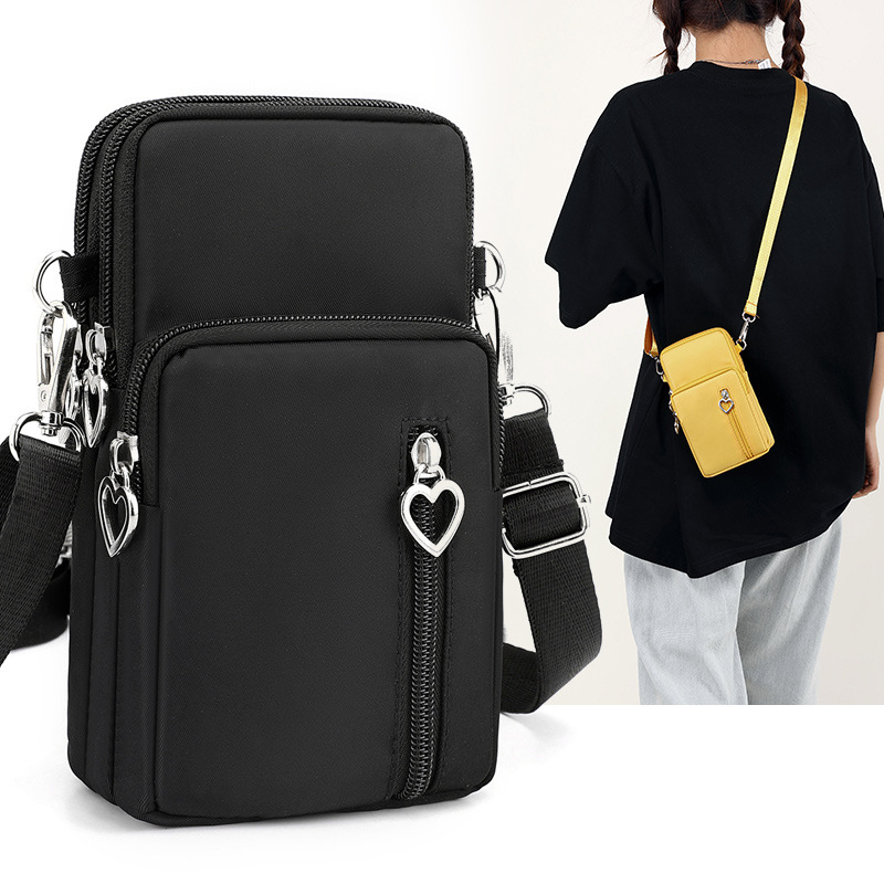 New Fashion Mobile Women's Phone Bag Messenger Bag All-match Mini Small Crossbody Bag Hanging Neck Coin Purse Vertical Handbag