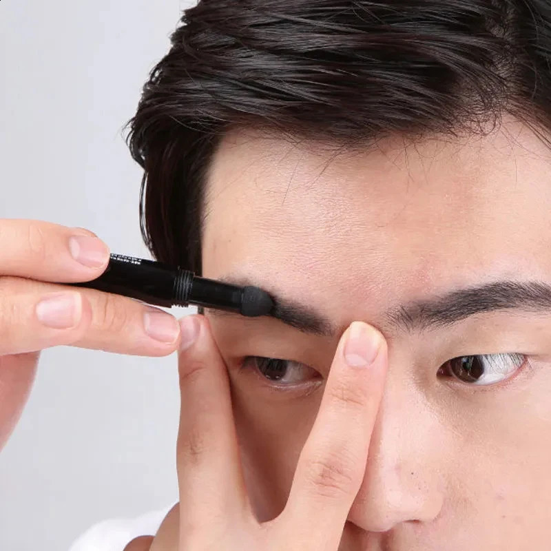 Men Eyebrow Pencil Natural Eyebrow Powder Concealer Pen Eyebrow beard Hairline Filling Naturally Waterproof And Long-lasting Cos 240701