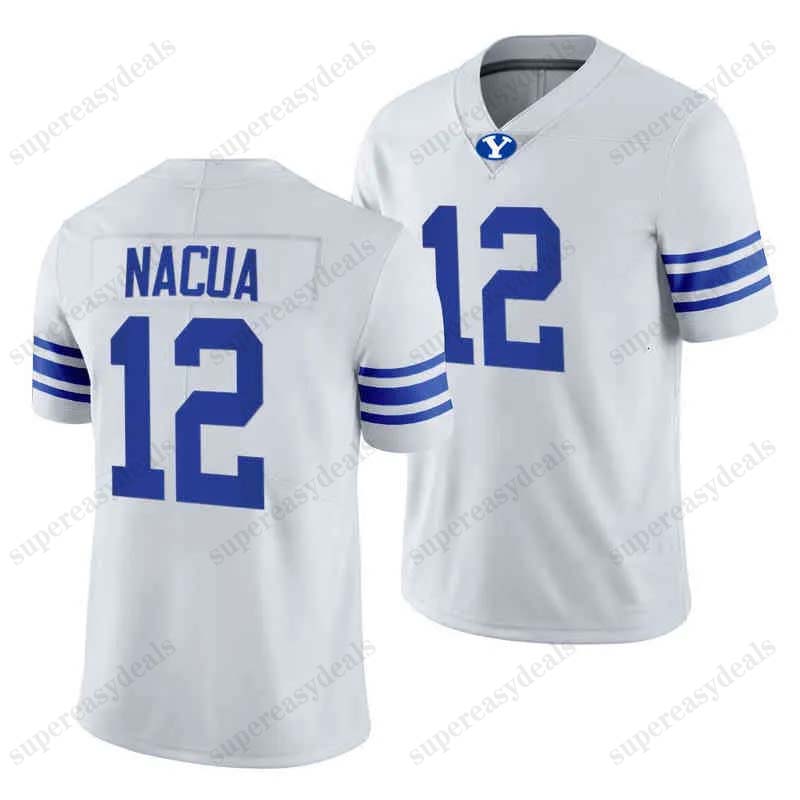 Hot Allgeier BYU Cougars 202425 Football Jersey 3 Jaren Hall 12 Puka Nacua 4 Lopini Katoa 5 Dax Milne 66 James Empey 31 Max Tooley 49 Payton Wilgar 12