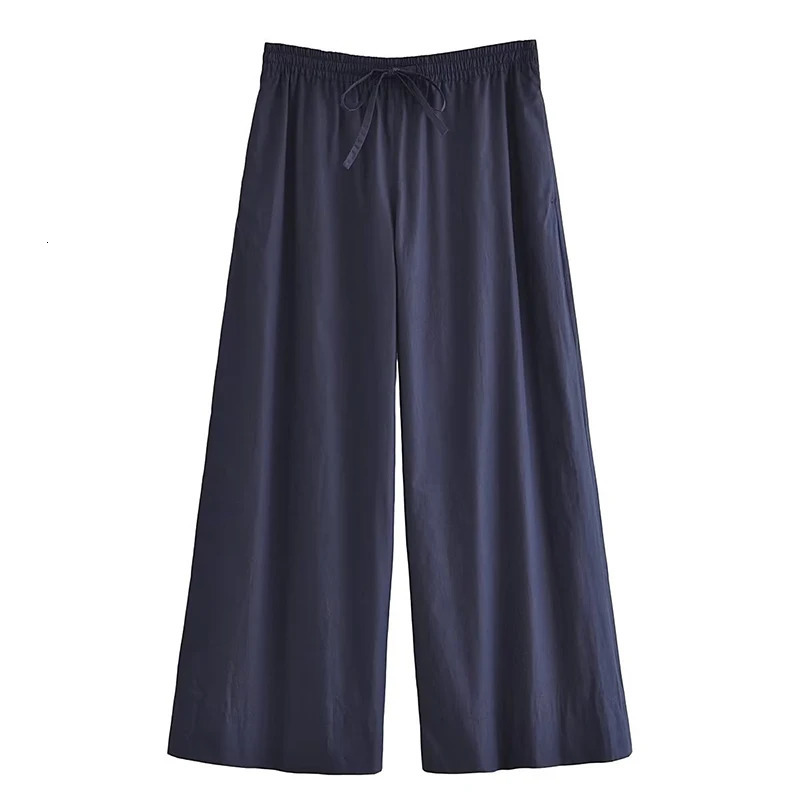 Elegant Pant Sets for Women Long Sleeve Streetwear Fashion Two Piece Loose Solid Casual Turn Down Collar 240627