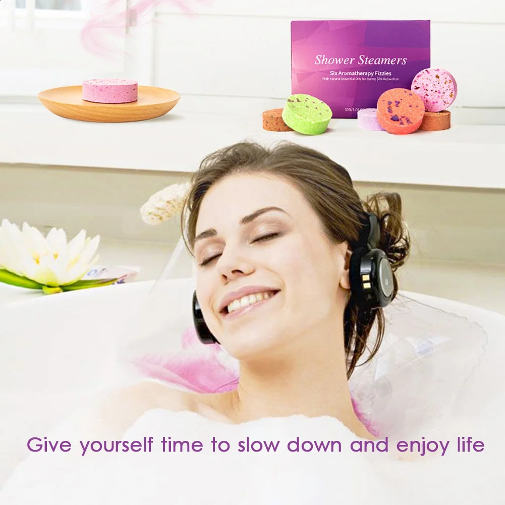 Bath Bombs Aroma Shower Steamers Shower for Women Shower Tablets for Bath 240701