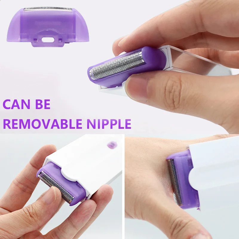 Rechargeable Epilator Hair Removal Kit Laser Touch Hair Removal Device Womens Body Face And Leg Hand Shaver Hair Removal Devices 250805