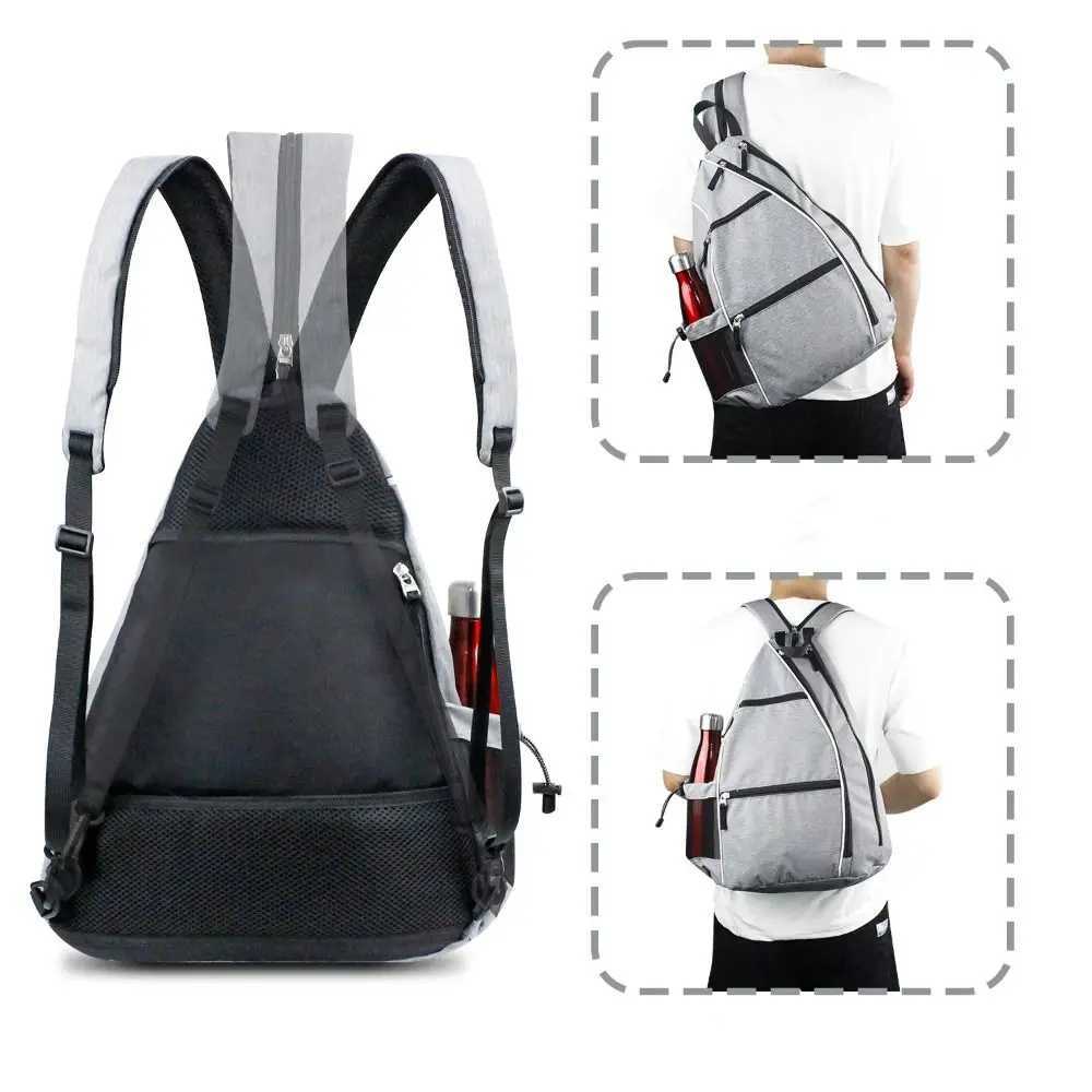 Outdoor Bags Kimchi ball racket backpack mens backpack womens sports backpack reversible kimchi ball paddle bag table tennis backpack S24722