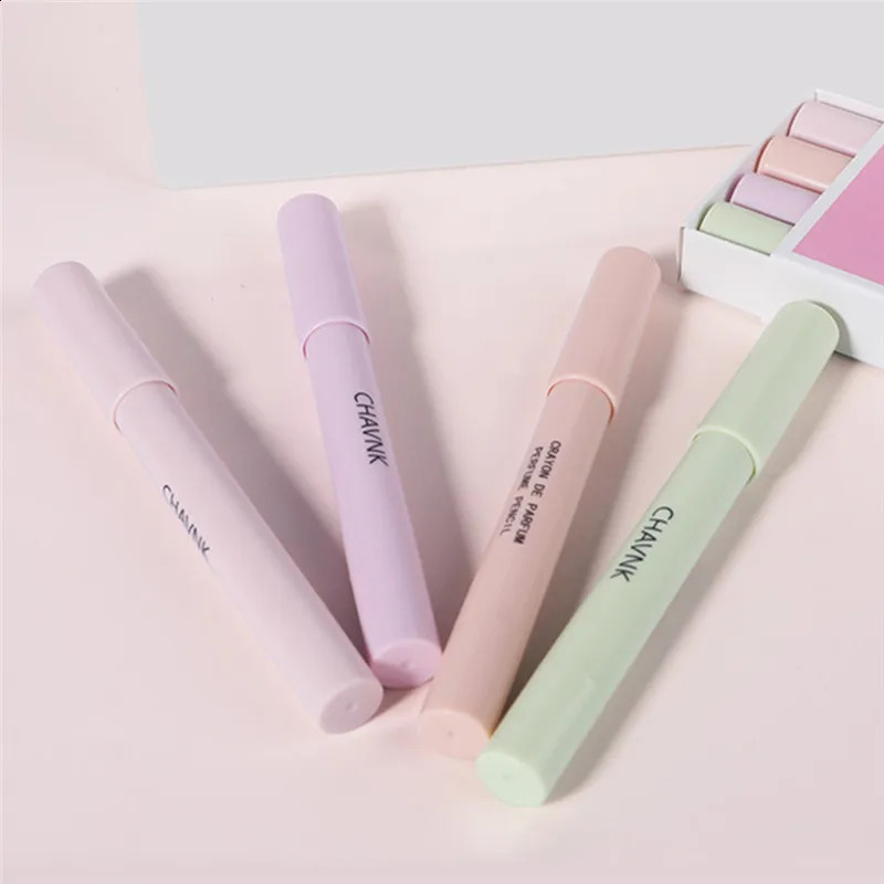 1PC Portable Solid Perfume Easy To Carry Lasting Fresh Light Fragrance Stay Long Fragrance Portable Solid Stick Perfume 240701