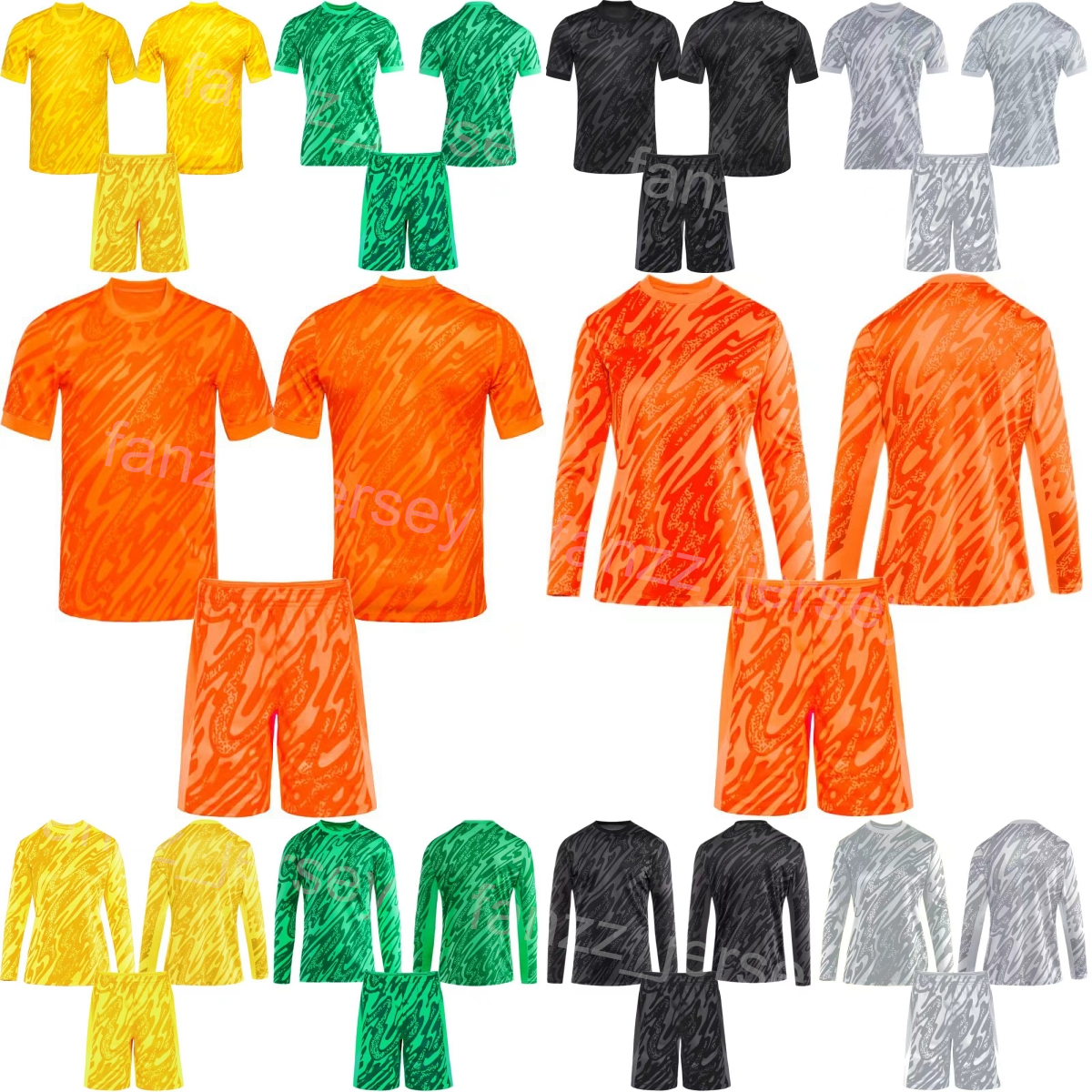 National Team Norwaies Long Sleeve GK Soccer Orjan Nyland Jersey Set 24-25 Mens Kid Goalkeeper 12 Matias Dyngeland 13 Egil Selvik Football Shirt Kits Sport Goalie