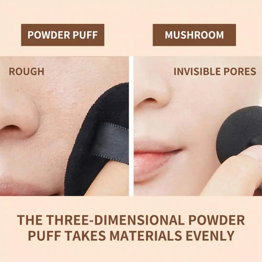 Mushroom Head Air Cushion CC Cream Natural Moisturizing Foundation Concealer Oil-control Makeup Cosmetics BB Cream 240701