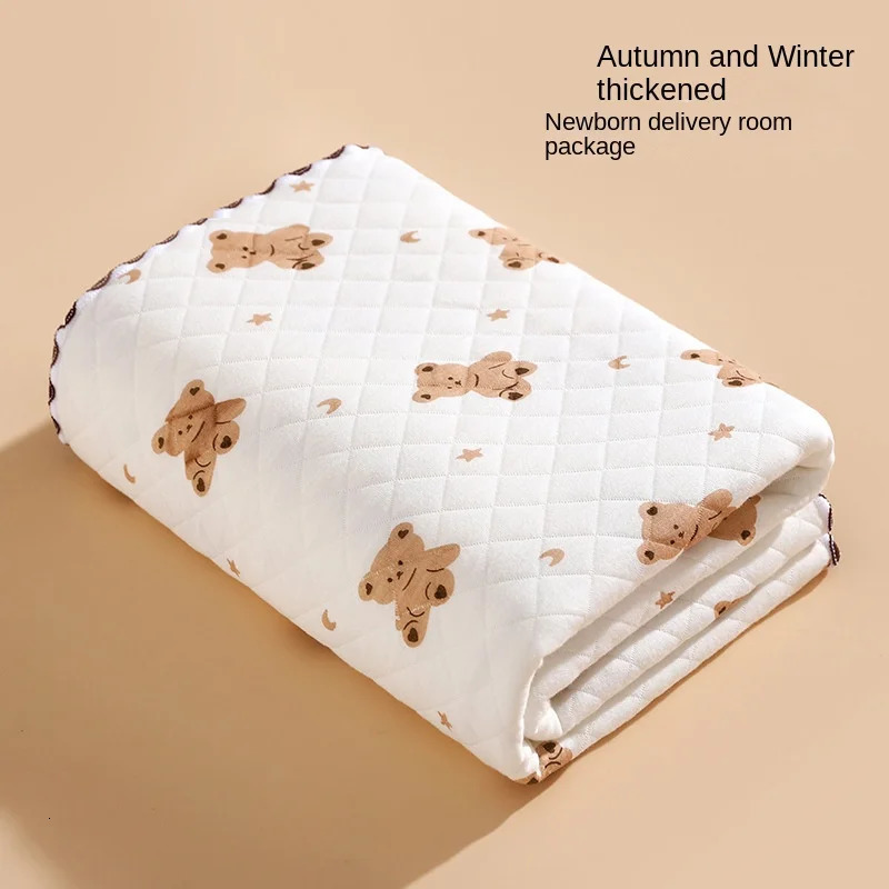 Style Simple Winter Accessories Cotton For Baby Swaddle Thick Warmer Boys Girls Unisex born Blankets Wrap Holiday Gifts 240701