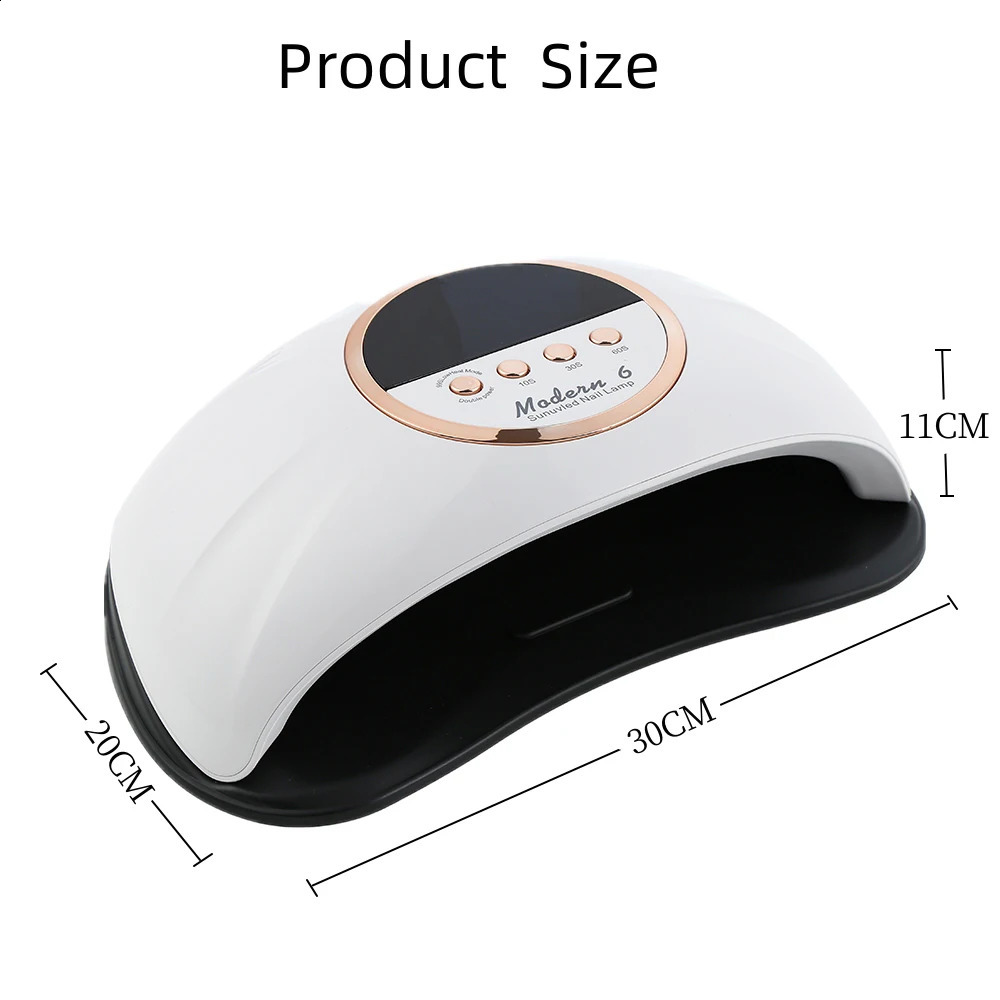 69LEDs Nail Dryer UV LED Nail Lamp for Curing All Gel Nail Polish With Motion Sensing Professional Manicure Salon Tool Equipment 240701