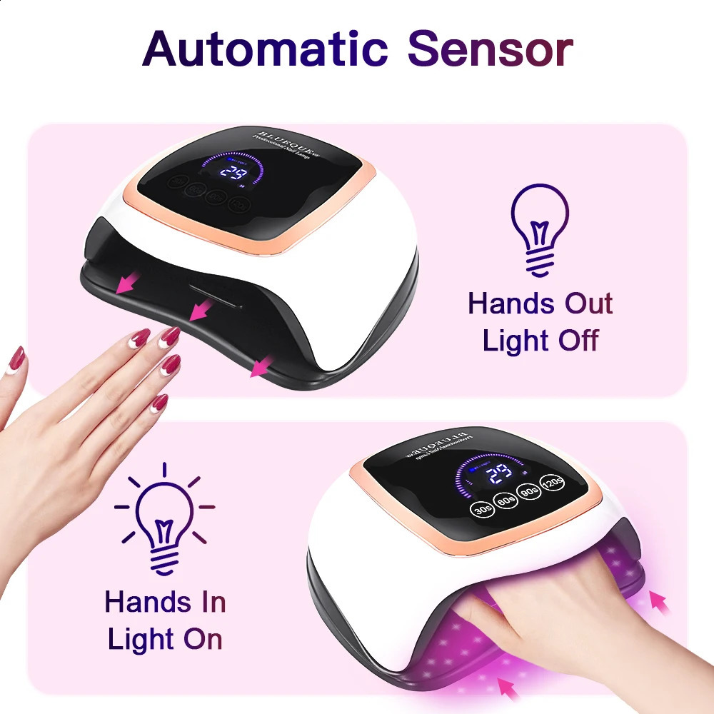 Sun X5 Plus UV LED Lamp For Nail Manicure 36 LEDS Professional Gel Polish Drying Lamps With Timer Auto Sensor Equipment Tools 240701