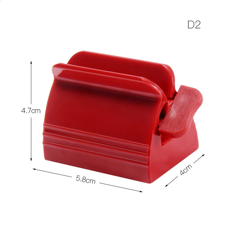 Toothpaste Squeezer Tooth Paste Holder Oral Care Bathroom Tools Tube Cosmetics Press Cleanser Rolling Squeezing Dispenser 240701