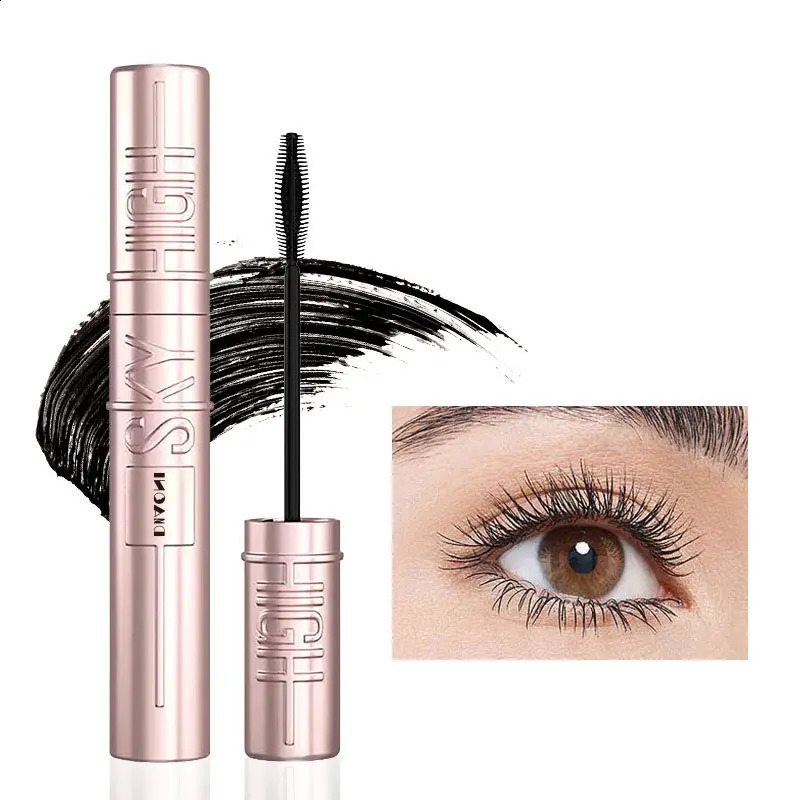 Eyelashes Lengthening Mascara Waterproof Thick Thin Long Lasting Curling Silky Lash Eyelashes Extension Mascara Cream Eye Makeup 240701