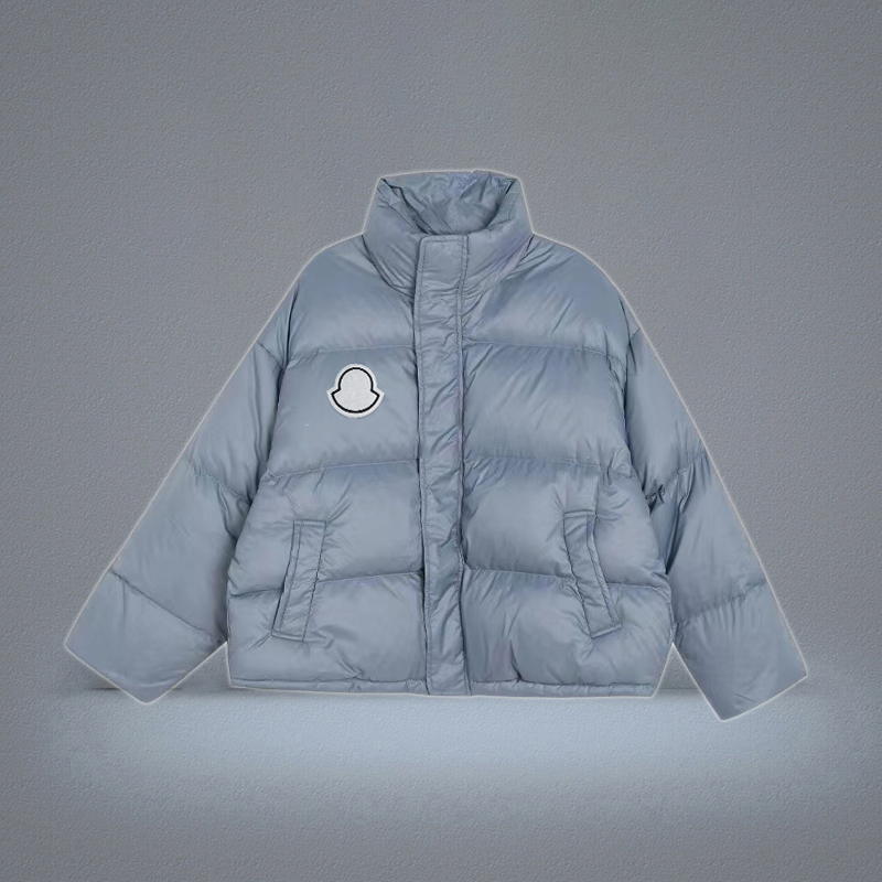 Men039s down jacket y jacket parka women039s classic casual coat thickened white down bread jacket