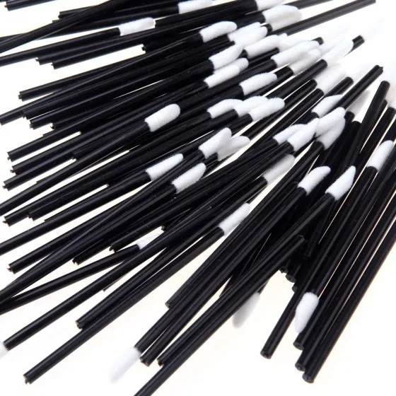 5001000PCS Disposable Lip Brushes Wholesale Eyelash Extension Mascara Brush Applicator Lipstick Cotton Swab Makeup Tools 240701