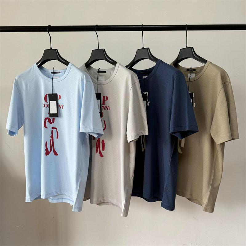 Italy Mens T Shirt Luxury Designer Mens T-Shirts New Summer Round Neck Short Sleeve Fashion Letter Print Design Tshirt Cotton Man Woman Tees M-2XL
